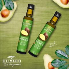 Set 2 Chai Dầu Bơ Nguyên Chất Extra Virgin 250ml Olivado - Dinh Dưỡng Sạch, Từ New Zealand, Lý Tưởng Cho Món Ăn Dặm Trẻ Nhỏ