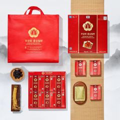 Hồng Sâm Thái Lát Tẩm Mật Ong Mugunghwa Hàn Quốc - Bao Bì 12 Gói, Giúp Tăng Cường Sức Khỏe và Giảm Stress, Thực Phẩm Bổ Sung Tự Nhiên