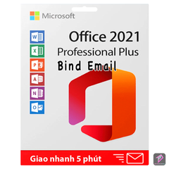 Key Phần Mềm Office 2021 Professional Plus Kết Nối Email cho Windows - Bản Quyền Chính Hãng, Hỗ Trợ Cài Đặt 24/7