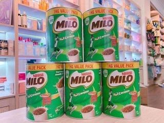 Sữa Milo Nestlé Úc Chính Hãng 1kg - Thức Uống Năng Lượng Dinh Dưỡng Cho Trẻ Em Và Gia Đình, Hỗ Trợ Tăng Chiều Cao và Sức Khỏe