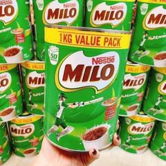 Sữa Milo Nestlé Úc Chính Hãng 1kg - Thức Uống Năng Lượng Dinh Dưỡng Cho Trẻ Em Và Gia Đình, Hỗ Trợ Tăng Chiều Cao và Sức Khỏe