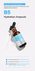 Tinh Chất Ahohwa Hydration Ampoule B5 30ml - Cấp Ẩm, Phục Hồi Da Khô, Thích Hợp Mọi Loại Da, Dưỡng Da Mịn Màng, Unisex