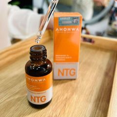 Tinh Chất Ahohwa Whitening Ampoule NTG Dưỡng Trắng Da, Mờ Thâm Nám 30ml - Serum Hàn Quốc Chống Sạm Đen, Đều Màu Da