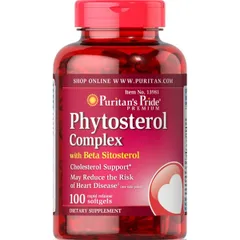 Viên Uống Giảm Mỡ Máu, Tim Mạch Double Strength Phytosterol 100Viên