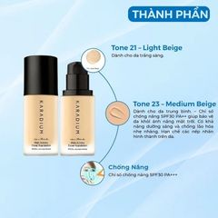 Kem Nền Karadium Like A Movie Star Cover Foundation Hàn Quốc - Che Khuyết Điểm Tự Nhiên, Lớp Nền Hoàn Hảo, SPF30 Bảo Vệ Da