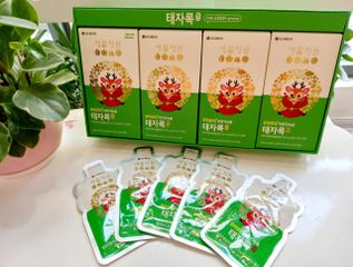 Nước hồng sâm Thái tử xanh LG Ohui cho trẻ em hộp 35 gói x 20ml