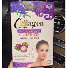 Collagen Măng Cụt Đậu Biếc Zenpali Giúp Giữ Mãi Tuổi Thanh Xuân