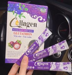 Collagen Măng Cụt Đậu Biếc Zenpali Giúp Giữ Mãi Tuổi Thanh Xuân