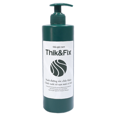 Dầu Gội Nam Thik&Fix 450ml - Ngăn Ngừa Rụng Tóc, Dưỡng Tóc Khỏe Mạnh, Làm Sạch Gàu, Chiết Xuất Từ Sụn Mũi Cá Hồi