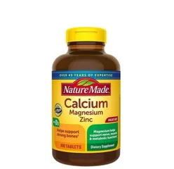 Viên uống Calcium Magnesium Zinc D3 Nature Made 300v USA