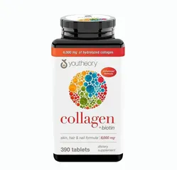 Viên uống Collagen Youtheory 390 viên sáng da, căng mịn - Mỹ