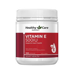 Vitamin E Úc 500 IU lọ 200 viên - Healthy Care