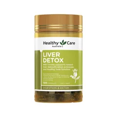 Hỗ trợ thải độc gan Liver Detox lọ 100 viên - Healthy Care