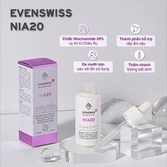 Tinh chất Serum Evenswiss Nia 20% (30ml)