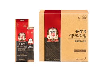 Tinh Chất Hồng Sâm Pha Sẵn KGC Everytime - 30 Gói x 10ml - Tăng Cường Sinh Lực, Hỗ Trợ Sức Khỏe và Kháng Đề Kháng