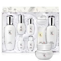 Set dưỡng trắng da Saga of Xiu Pure White Set 8 sản phẩm