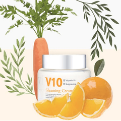 Kem V10 Skinaz Hàn Quốc V10 Gleaming Cream Giúp Da Trắng Sáng
