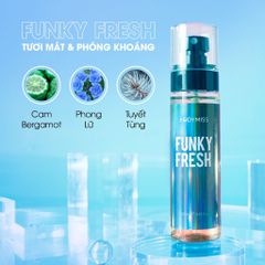 Body Mist Funky Fresh Xịt Thơm Toàn Thân 6 Giờ Bodymiss