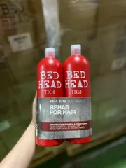 Cặp gội xả Tigi Bed Head đỏ siêu suôn mượt