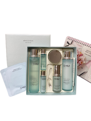 Set dưỡng cấp nước kiềm dầu Ohui Miracle Aqua Special Set 6 món