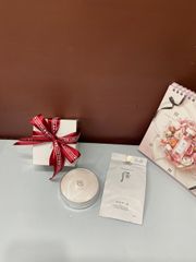 Phấn Nước Chống Nắng Dưỡng Trắng Whoo Radiant White Moisture Cushion SPF 50+ - Set 1 Hộp + 1 Lõi Thay Thế, Trang Điểm Bền Màu 24h