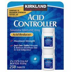 [Mỹ]Viên Uống Kiểm Soát Axit Dạ Dày Acid Controller 20 mg, 250Viên