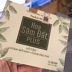 Viên Thảo Mộc Hoa Sâm Đất Plus Hộp 15 gói hỗ trợ giảm cân