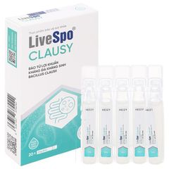 LiveSpo Clausy Bào Tử Lợi Khuẩn Giúp Giảm Rối Loạn Tiêu Hóa