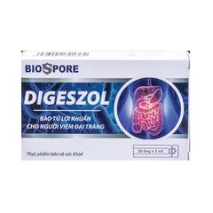 Bào tử lợi khuẩn cho người viêm đại tràng Digeszol - Biospore