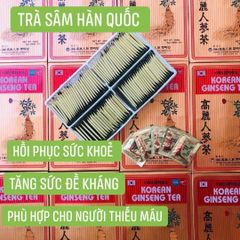 Trà Sâm Hàn Quốc Buleebang - Thức Uống Tăng Cường Sinh Lực, Giảm Căng Thẳng, Hỗ Trợ Sức Khỏe 100 Gói x 3g
