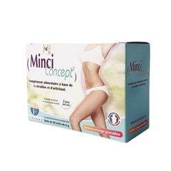 Trà giảm cân Minci Concept của Pháp - 30 gói hỗ trợ đốt mỡ, duy trì vóc dáng cân đối và săn chắc da.