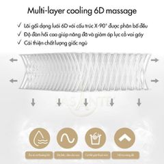 Gối 6D làm mát đa tầng Multi Layer Cooling 6D Lasante