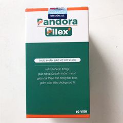 Pandora Viên Uống Hỗ Trợ Giảm Trĩ (Hộp 60 Viên)