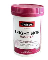 Viên Uống Swisse Bright Skin Booster  60 Viên Hỗ Trợ Da Trắng Sáng