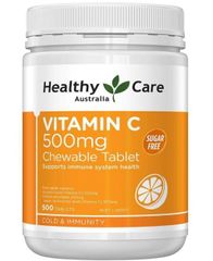 Viên Nhai  Vitamin C Healthy Care Hỗ Trợ Cho Sức Khỏe Và Làn Da