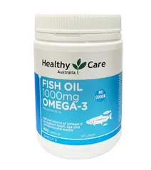 Dầu Cá Tự Nhiên Healthy Care Omega 3 Fish Oil 1000mg 400 Viên