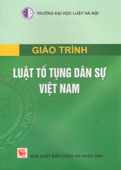 Giáo trình Luật Tố tụng dân sự Việt Nam Đại học Luật Hà Nội
