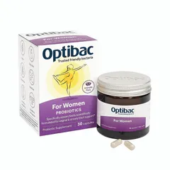 Men vi sinh OptiBac Probiotics 30 viên cho phụ nữ + Tặng 5 mặt nạ