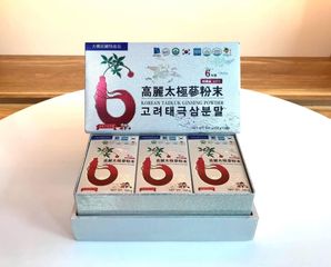 Bột Thiên Sâm Chính Phủ Premium 100g x 3 Hũ - Tăng Cường Sức Khỏe, Hỗ Trợ Tiêu Hóa, Giảm Căng Thẳng, Nguyên Chất Từ Hàn Quốc