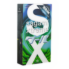 Bao Cao Su Hương Bạc Hà Sagami Xtreme Spearmint 10S - Nhật Bản 101246