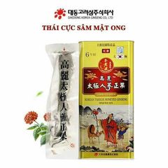 Thái Cực Sâm Mật Ong Daedong - Ginseng Hàn Quốc 6 Năm Tuổi Hỗ Trợ Tăng Cường Sức Đề Kháng và Cải Thiện Sức Khỏe