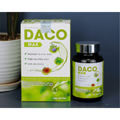 Daco Max Viên Uống Hỗ Trợ Giảm Mụn Nhọt, Mẩn Ngứa