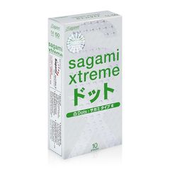 Bao Cao Su Sagami Xtreme White - Siêu Điểm Nổi, Gân - Nhật Bản