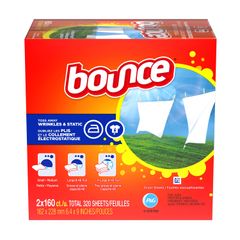 [Mỹ] Giấy thơm quần áo Bounce Dryer Sheets, 160 tờ