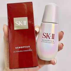 Serum dưỡng trắng da SK-II Genoptics Aura Essence 50ml - Giúp da sáng khỏe, ngăn lão hóa, phù hợp cho phụ nữ trên 30 tuổi