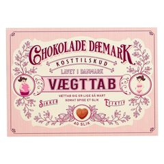 Kẹo socola Chokolade Vaegttab Đan Mạch Giúp Giảm Cân