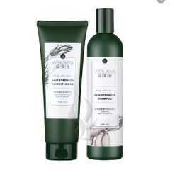 Bộ Dầu Gội và Xả Gừng Hà Thủ Ô Weilaiya 400ml + 250ml - Giúp Chống Rụng Tóc, Ngăn Gàu, Tóc Khỏe Mạnh Tự Nhiên