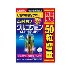 Viên uống Glucosamine Orihiro 950 viên, hỗ trợ xương khớp Nhật Bản
