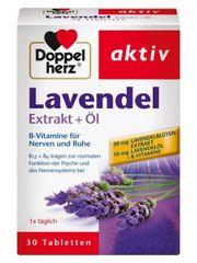 Viên uống Lavendel Doppel Herz-Bổ Thần Kinh, Ngủ ngon,..