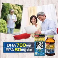 Viên uống Orihiro DHA EPA tốt cho não bộ, thị lực hộp 180 viên